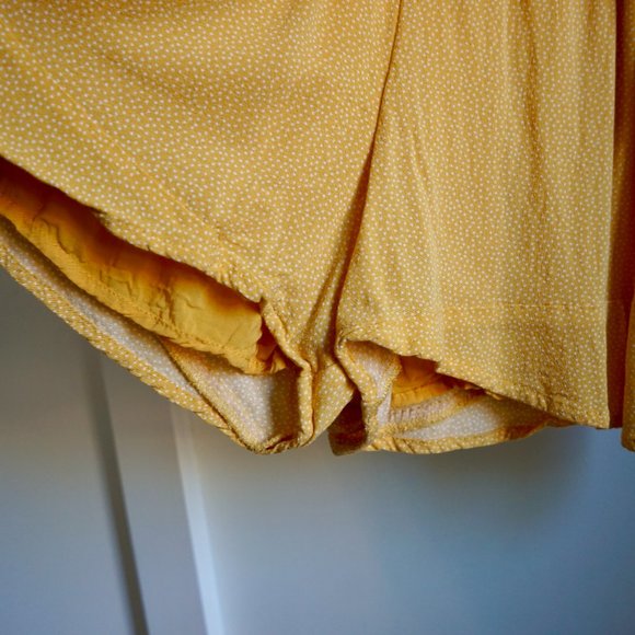 Abercrombie and Fitch Yellow Polka Dot Romper Size M - Picture 8 of 10
